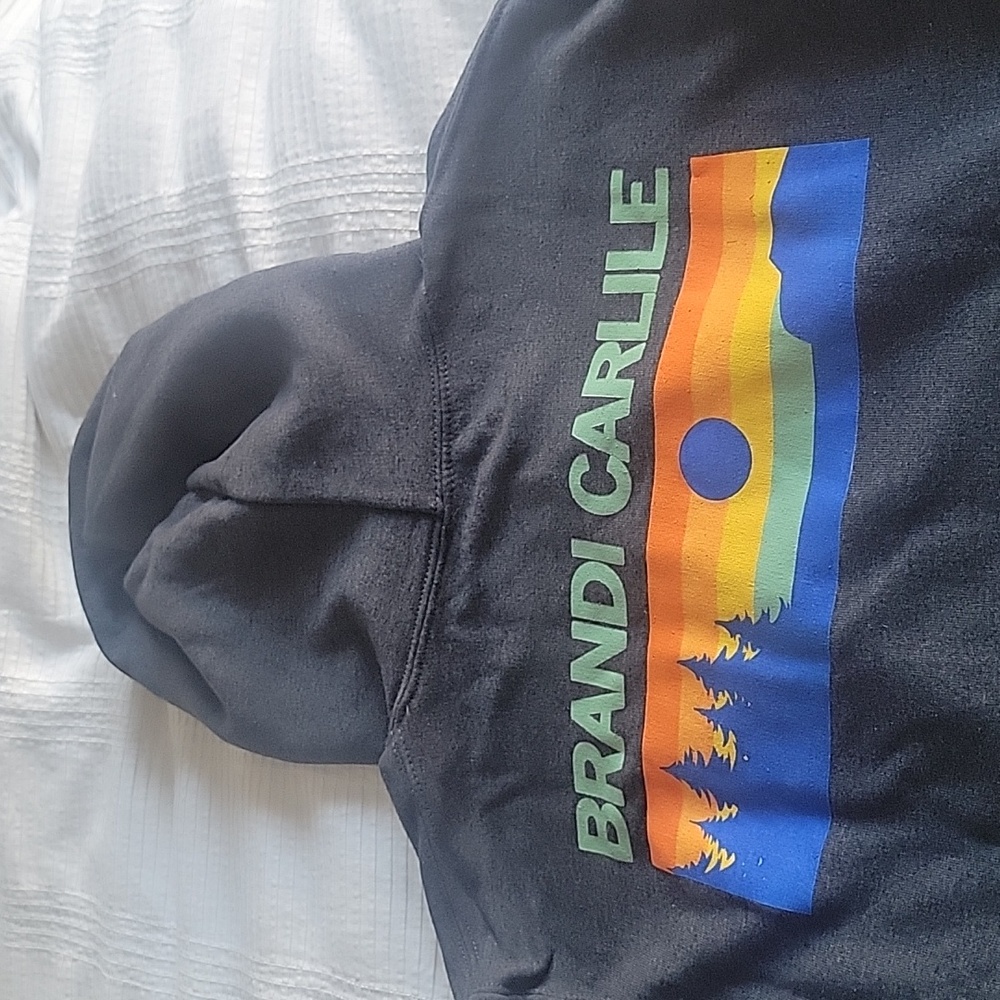 Women's washed Navy Brandi Carlile Hoodie!